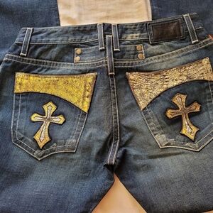 NWOT Men's Robin's Jeans Gothic 34" x 34